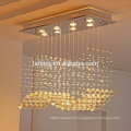 Lustre de cristal moderno contemporâneo LT-92014 luz pingo de chuva